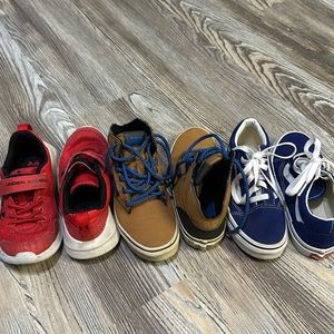 Boys shoe lot big kid Size 1